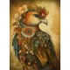 DUTCH LADY DESIGNS GREETING CARD Bohemian Eagle